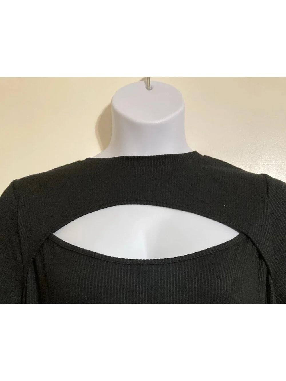 Women Ava&Viv Black Short Sleeve Pullover Polyester Blend Blouse Sz 2X